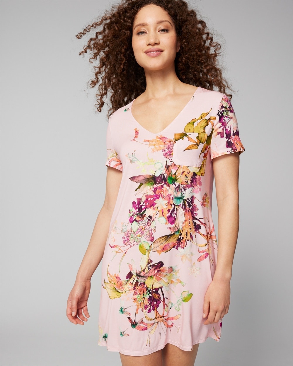 Cool Nights Short-Sleeve Sleepshirt - WA