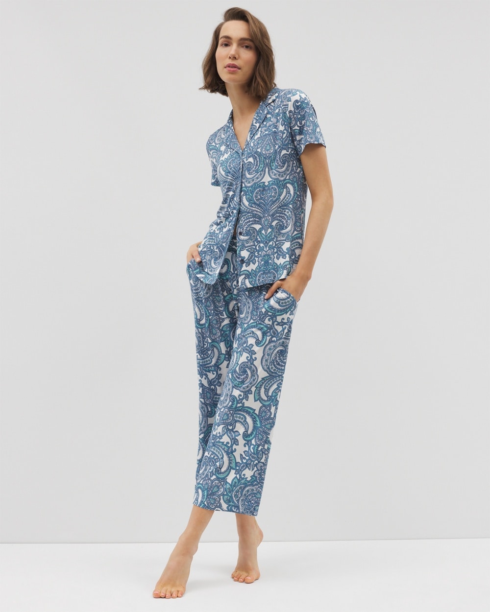 Cool Nights Cropped Pants