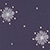 Show Snowflakes Navy for Product