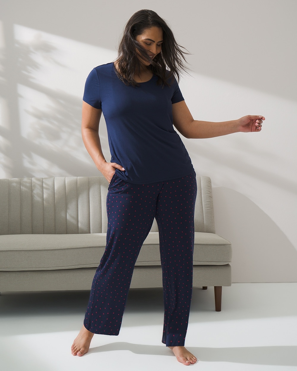 Cool Nights Short Sleeve Pajama Set