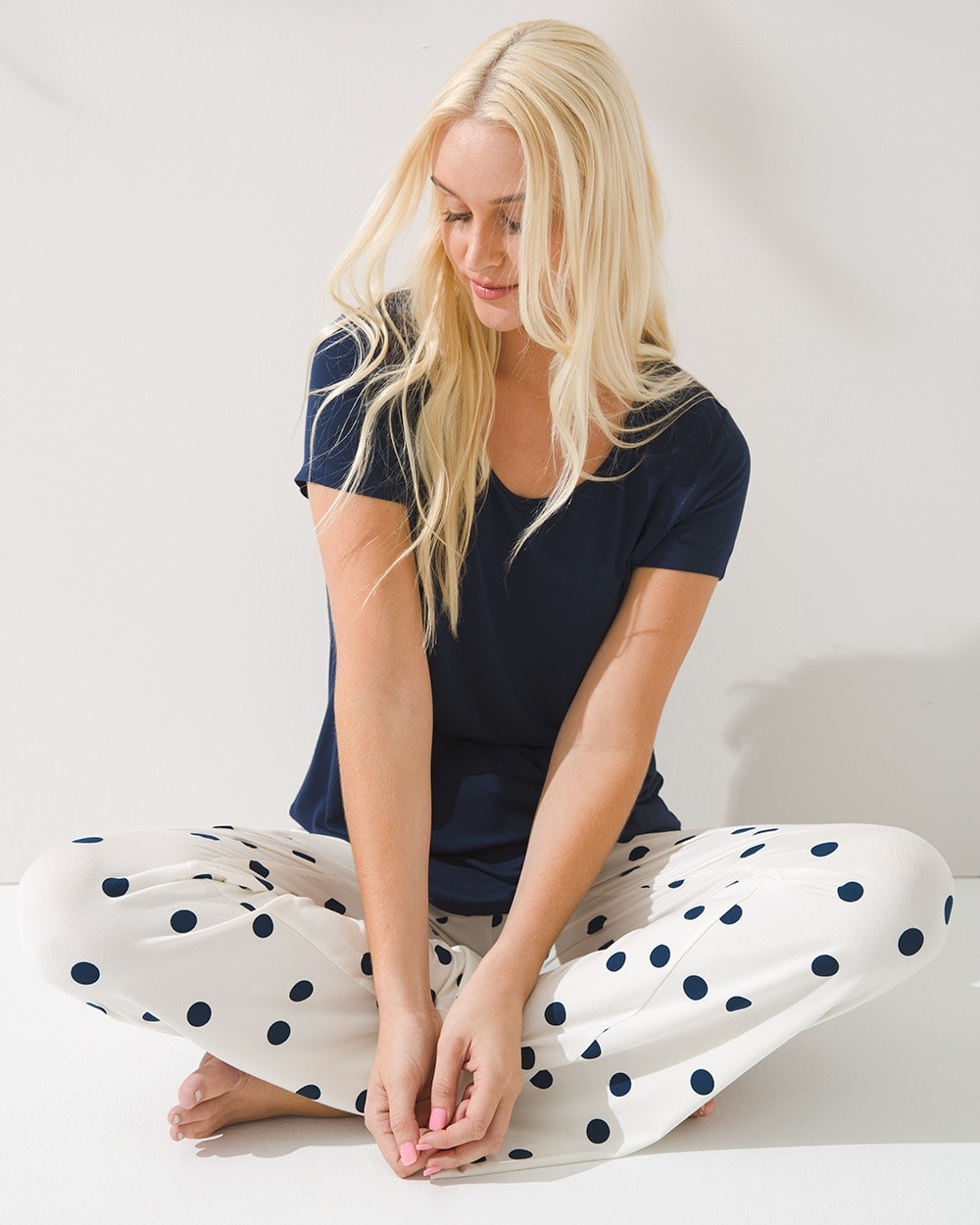 Cool Nights Short Sleeve Pajama Set