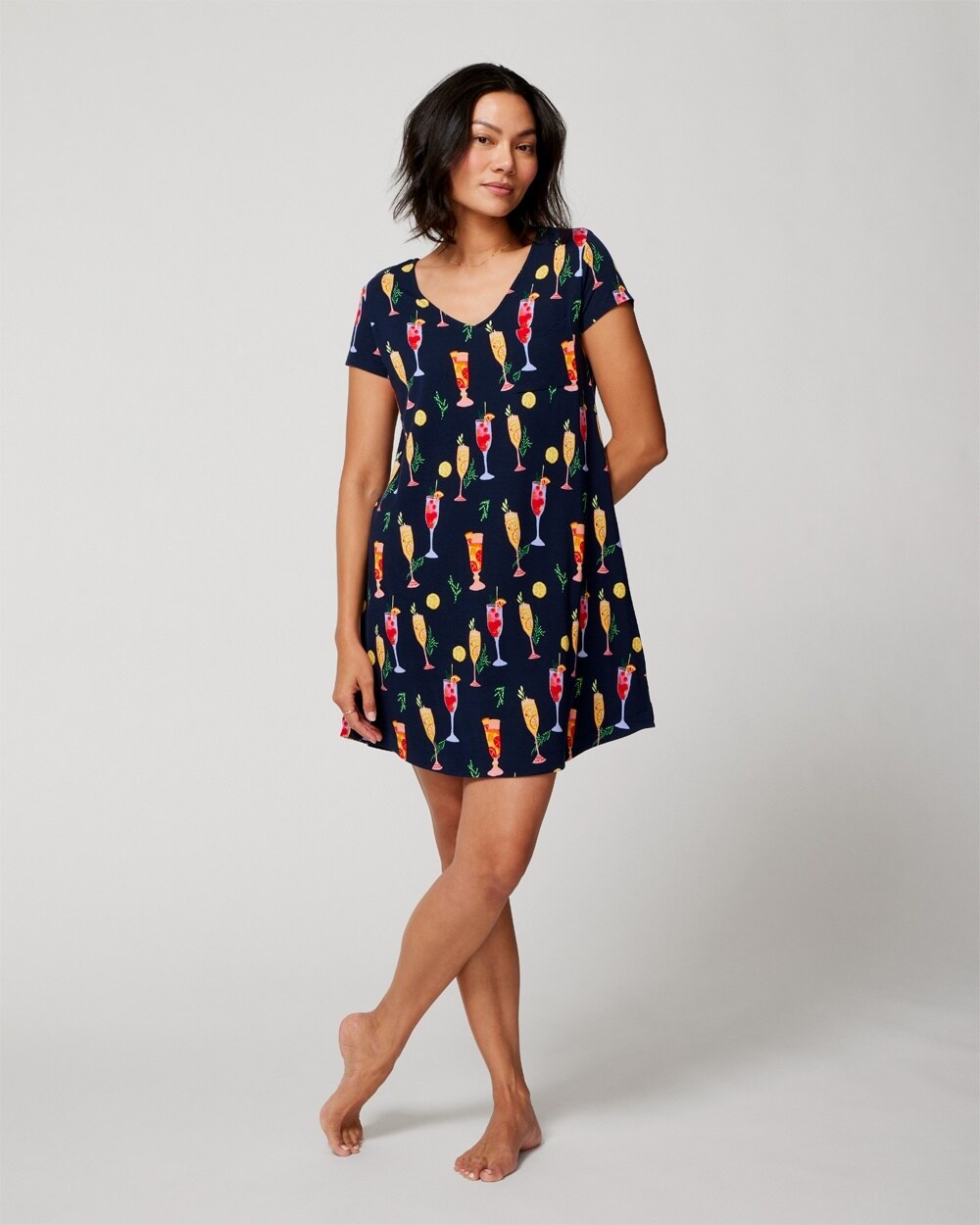 Cool Nights Short Sleeve Sleepshirt
