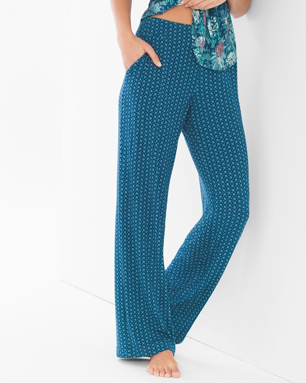 Cool Nights Pajama Pants Joyous Geo Poseidon Tall