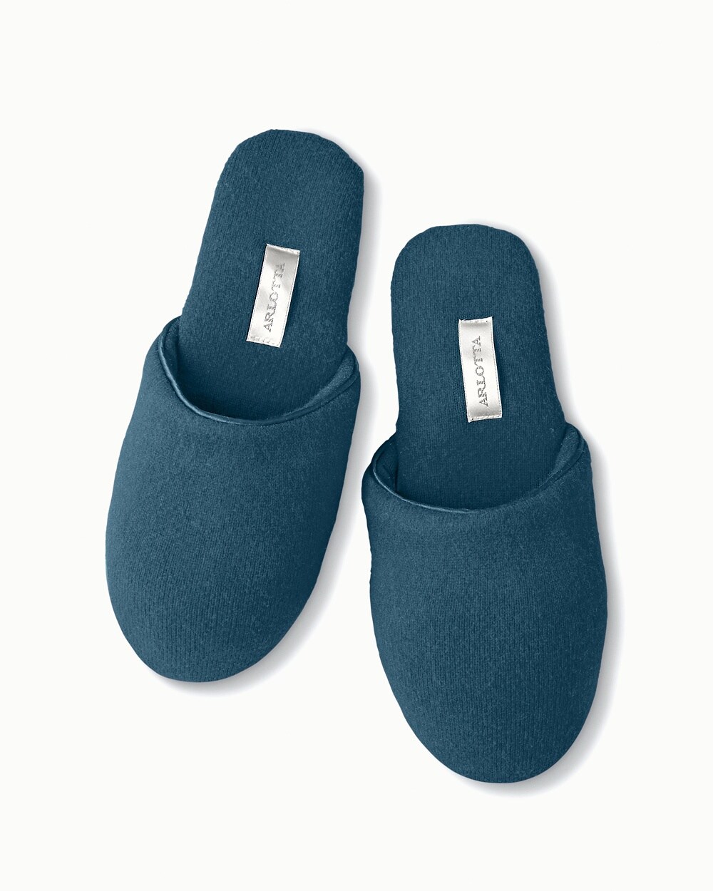 Arlotta Cashmere Slippers Teal