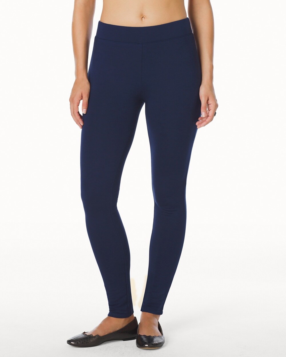 Fleece Leggings Navy