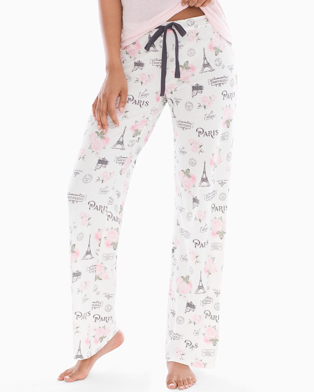 PJ Salvage Love Revolution Pajama Pants Natural