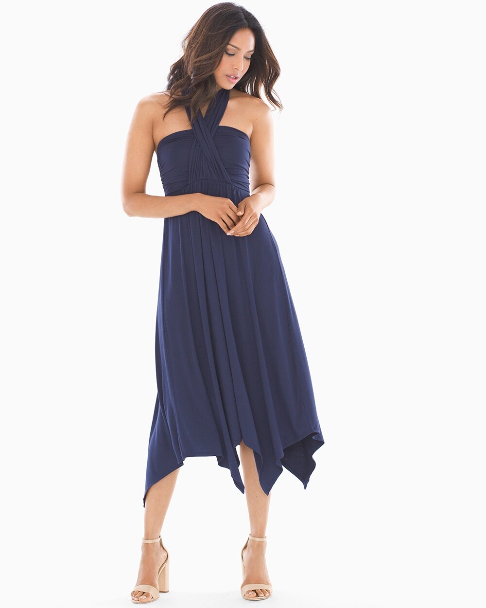 7 Way Convertible Dress Navy