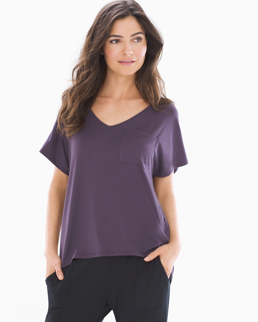 Soft Jersey Relaxed Fit Tee Nightshade