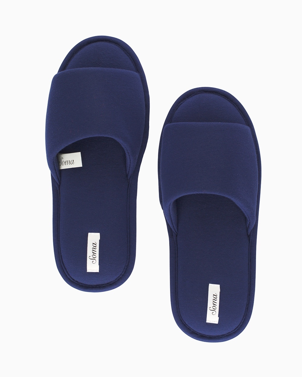 Cool Nights Slide On Slippers Navy
