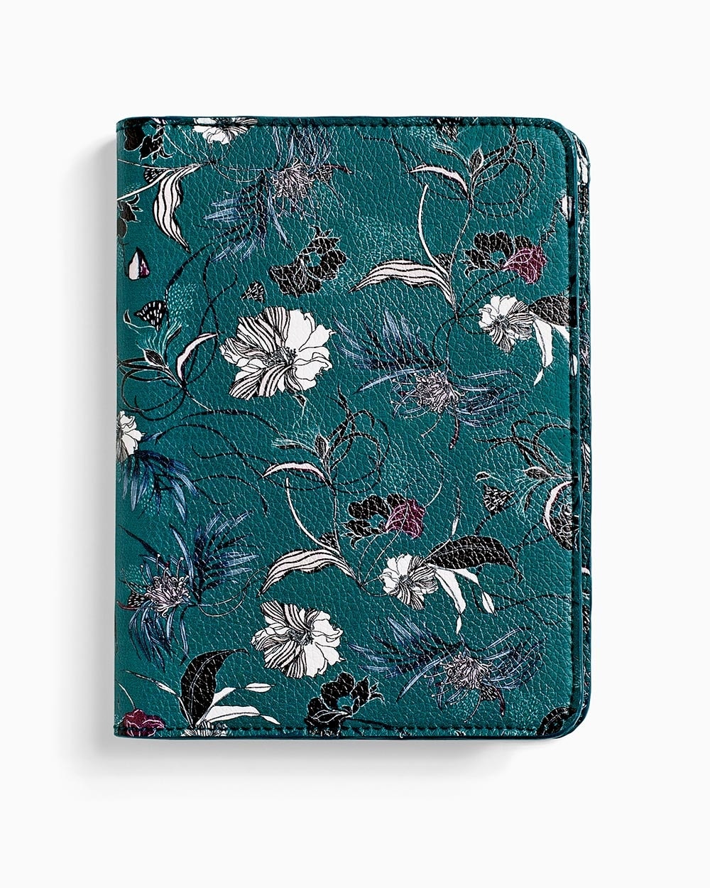 Covered Spiral Notebook Kimono Floral Atlantic