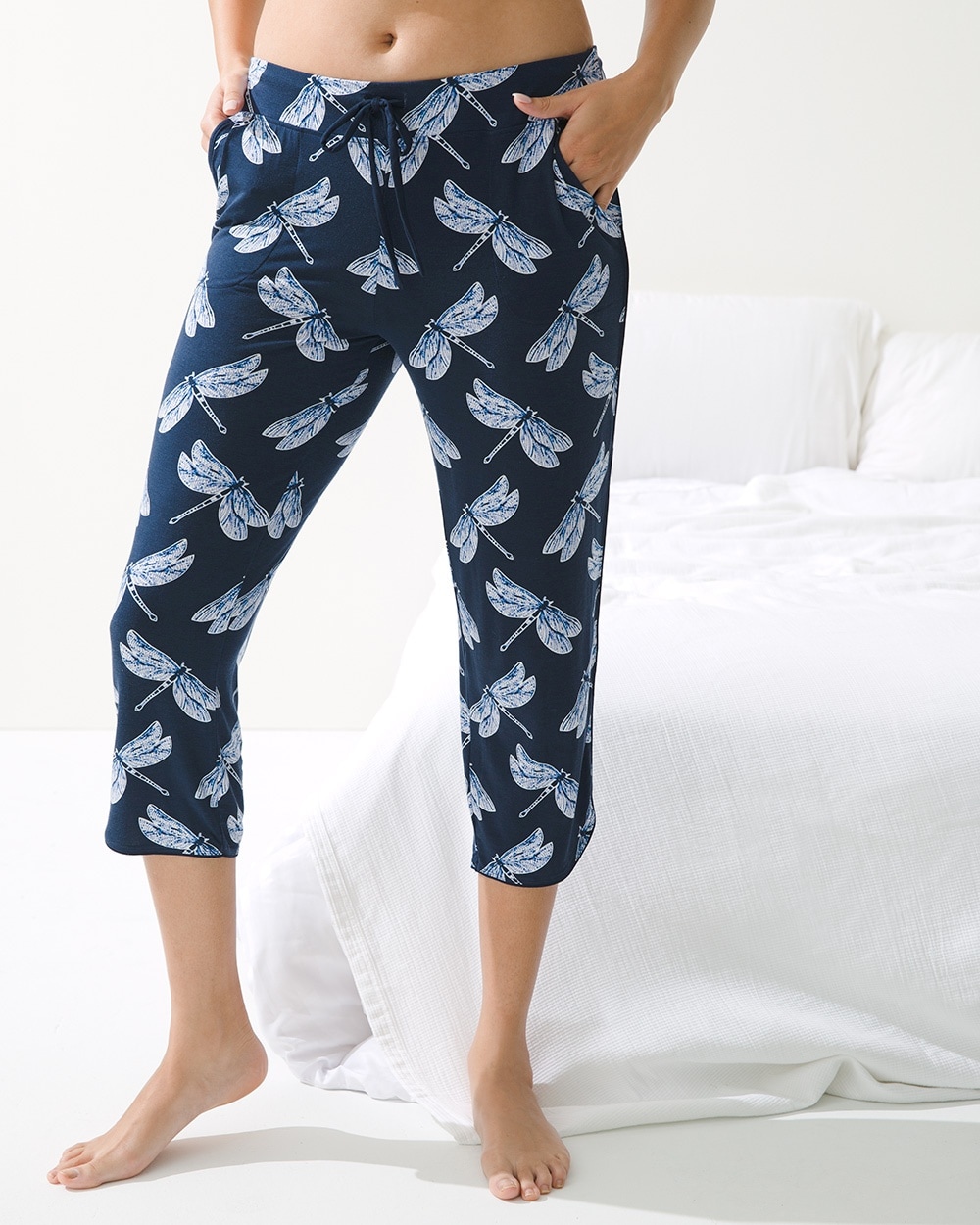 Soma cool nights top crop pajama pants