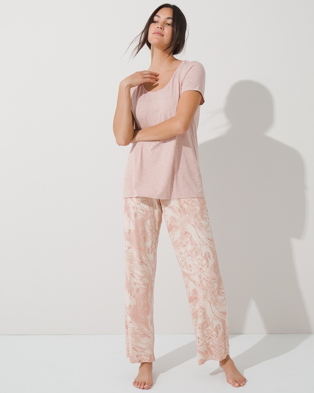 Cool Nights Short-Sleeve Pajama Set