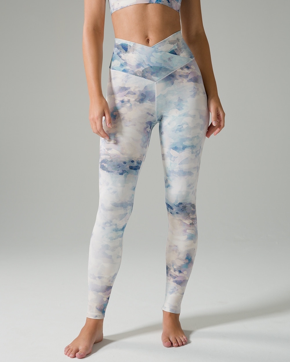 24/7 High-Waist Crossover Leggings - WA