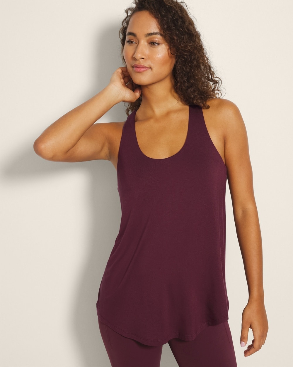 Soft Jersey Racerback Bra Tank - WA