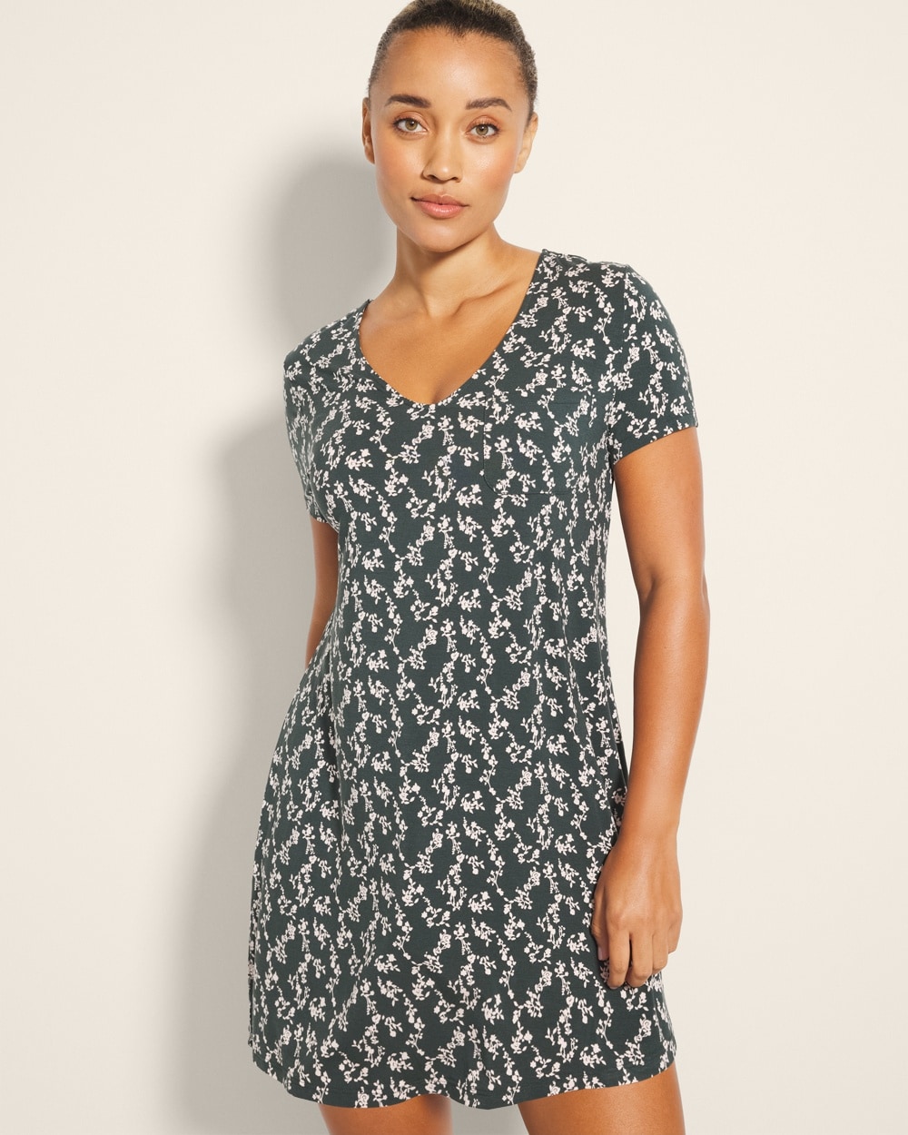 Cool Nights Short-Sleeve Sleepshirt