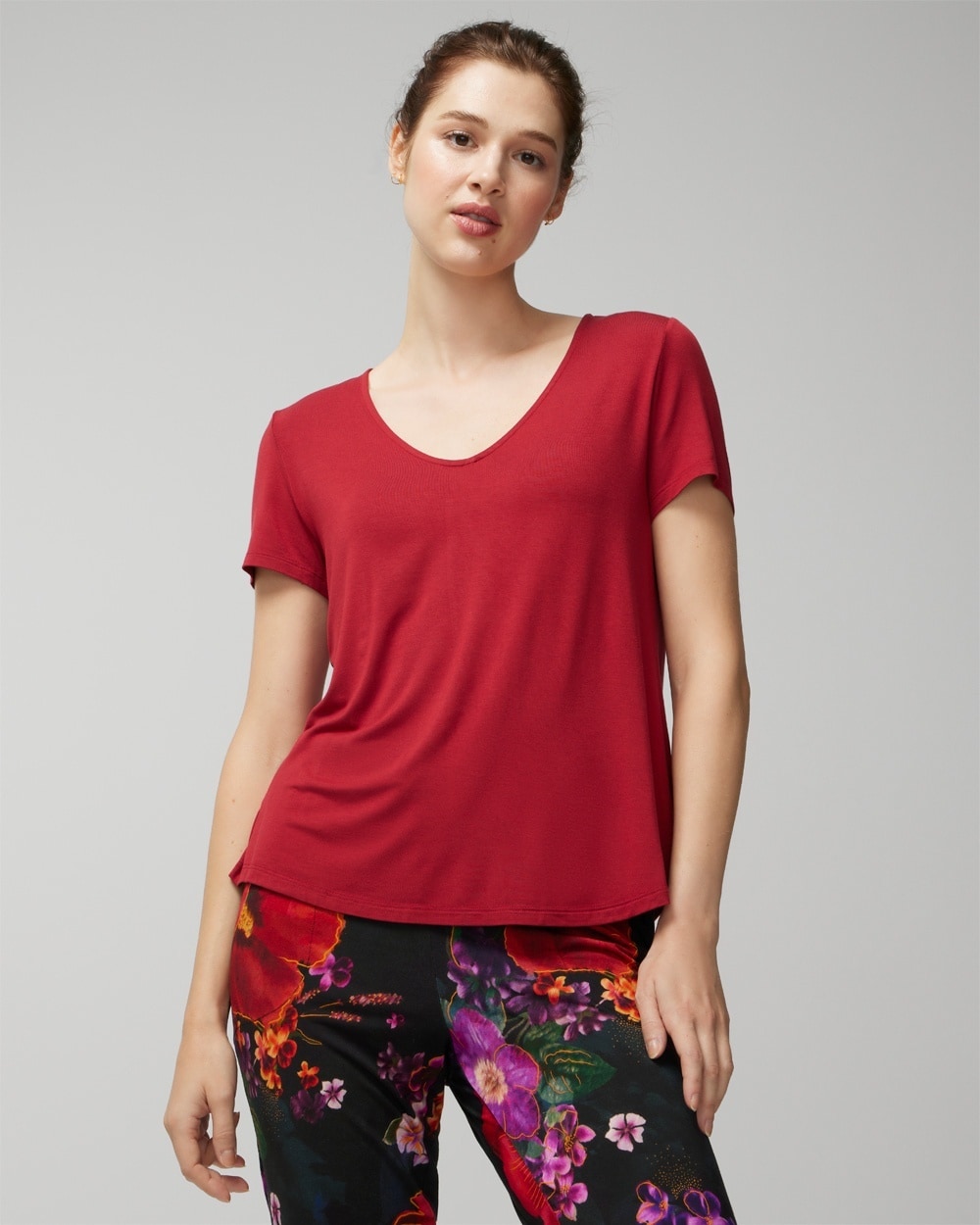 Cool Nights Short Sleeve Pajama Tee  - WA