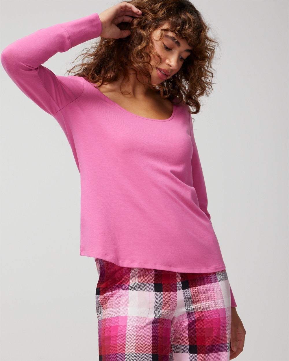 Embraceable Long-Sleeve Pajama Top - WA