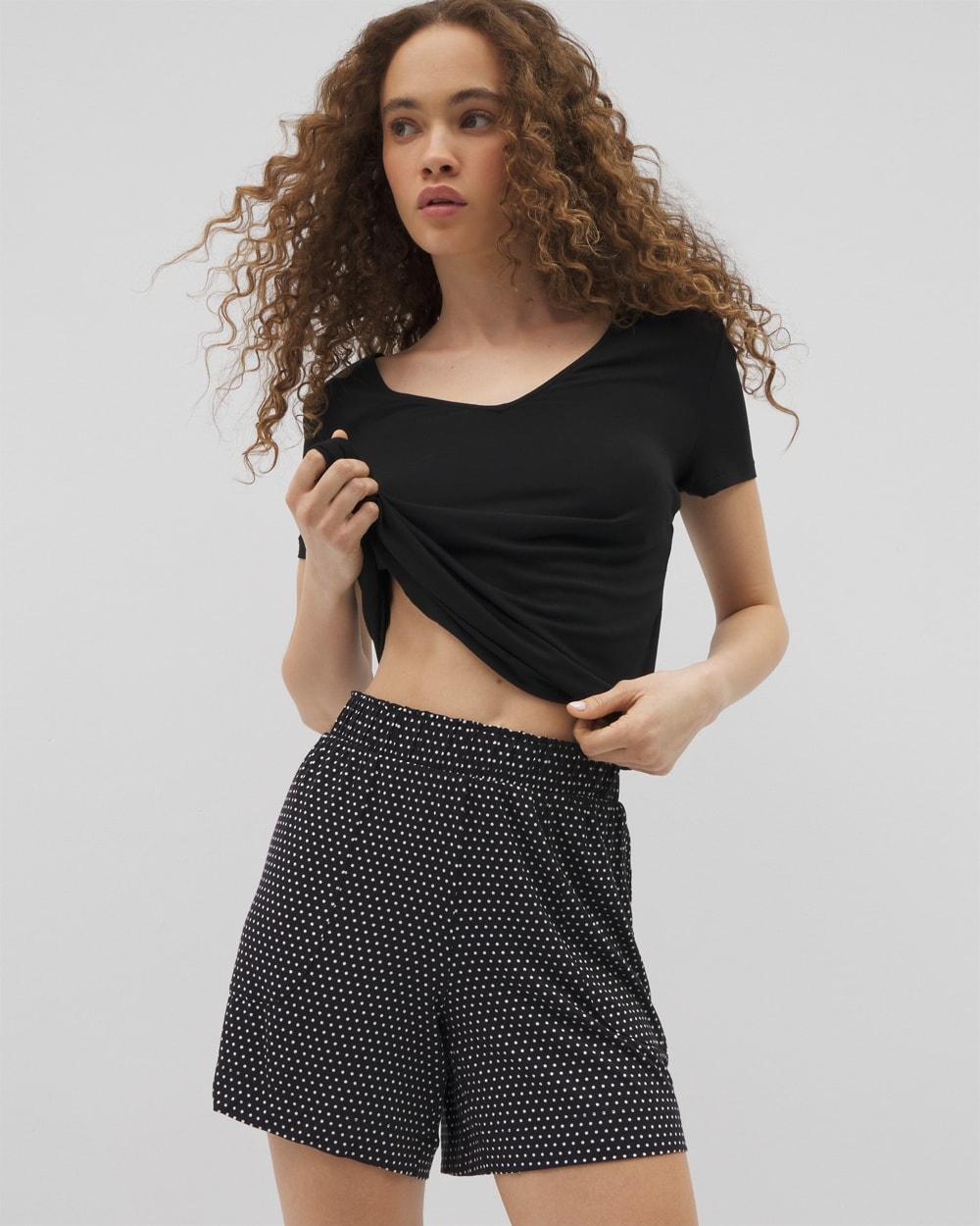 Cool Nights Long Pajama Shorts