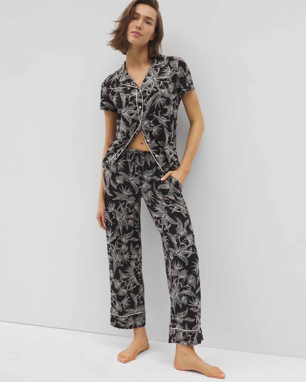 Cool Nights Printed Pajama Pants