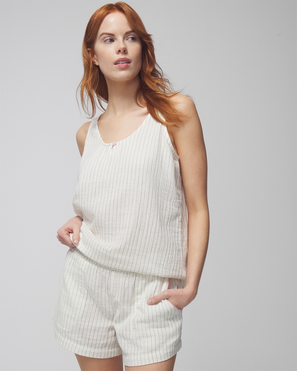 Cotton Gauze Shorts - WA