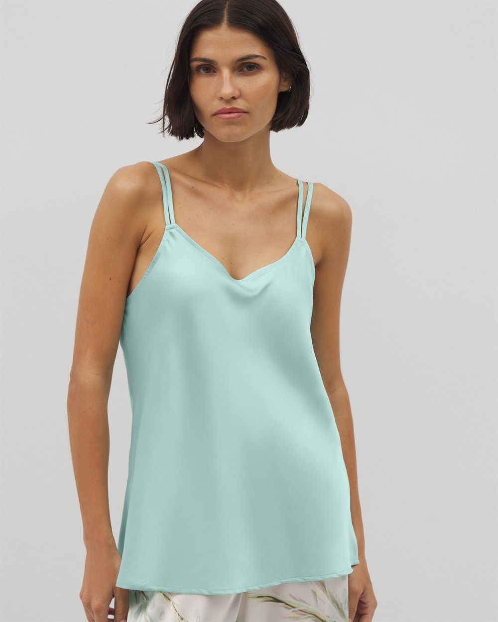Satin Double Strap Cami - WA