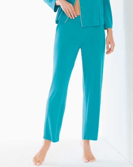 Ankle Pajama Pants Pagoda Blue