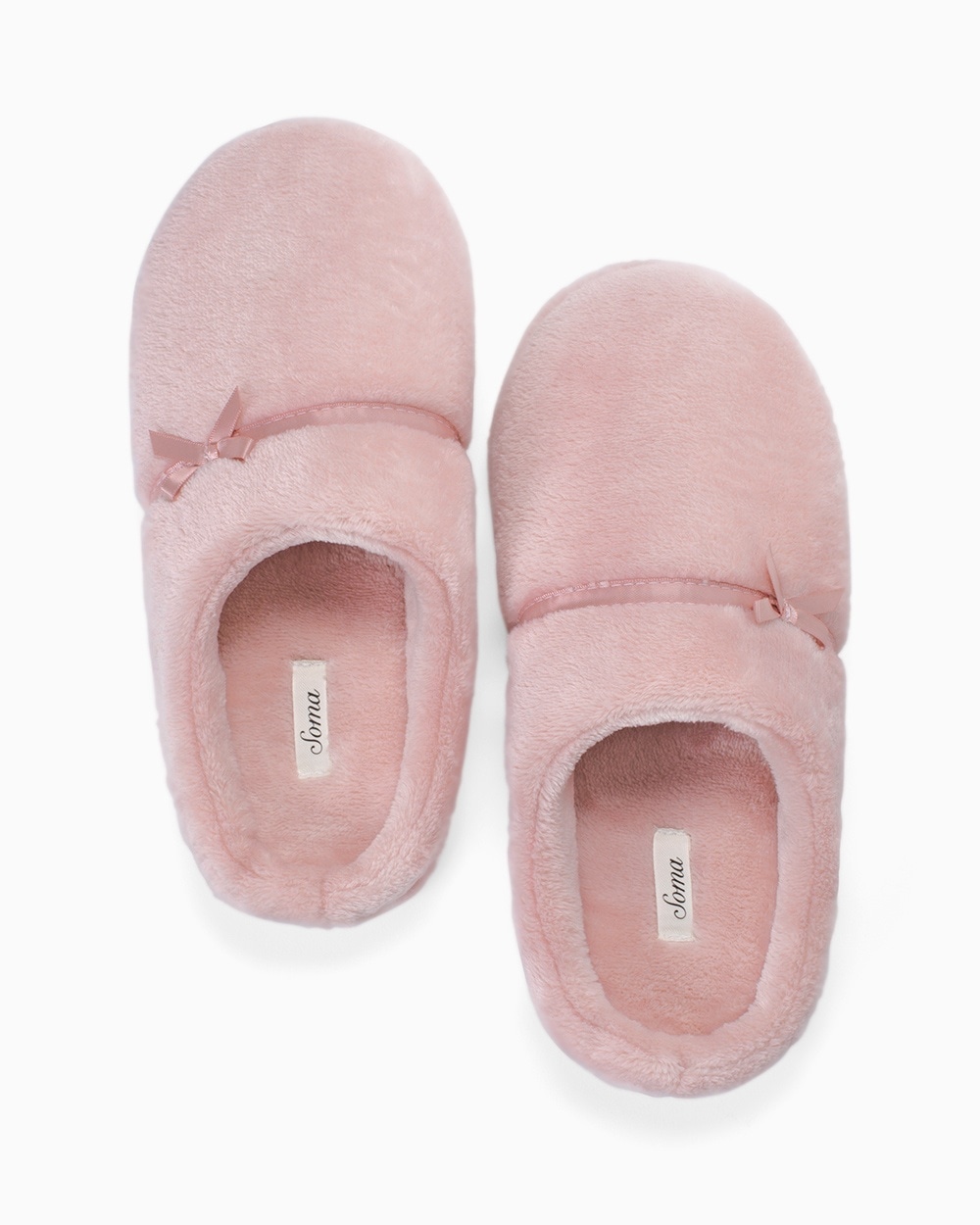 Plush Slippers Vintage Pink