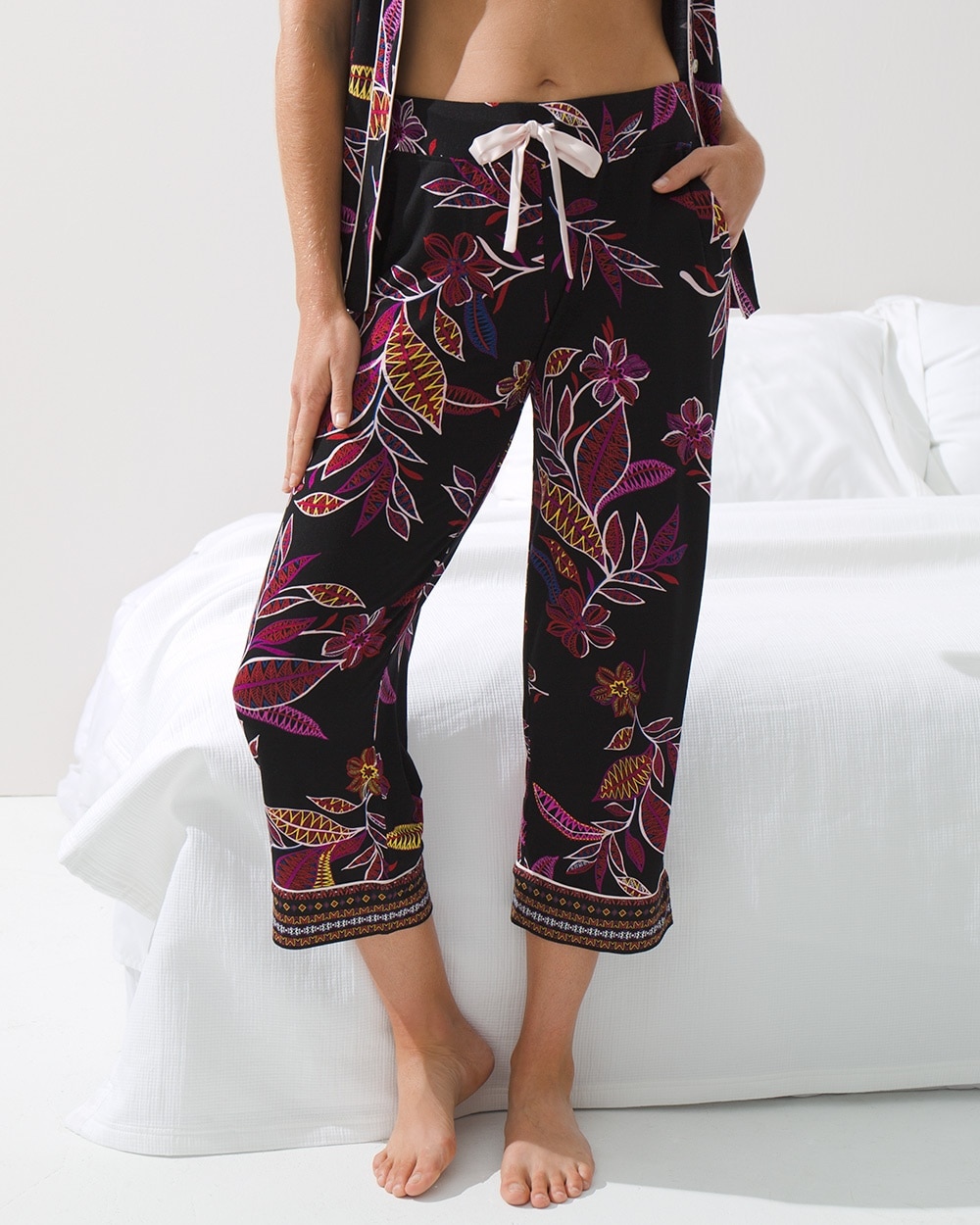 Cool Nights Crop Pajama Pants