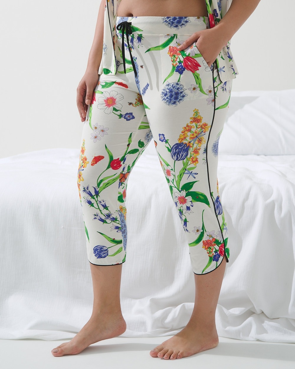 Cool Nights Crop Pajama Pants