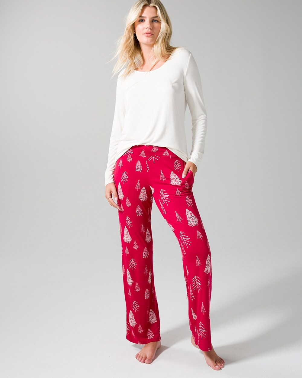 Cool Nights Long Sleeve Pajama Set - Soma