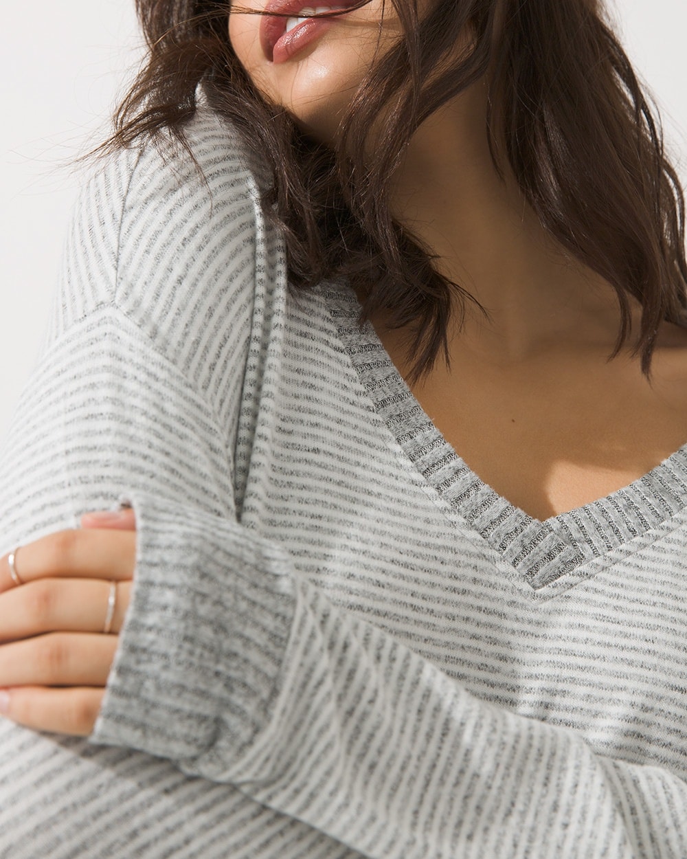Brushed Cozy Long Sleeve Sleepshirt - Soma