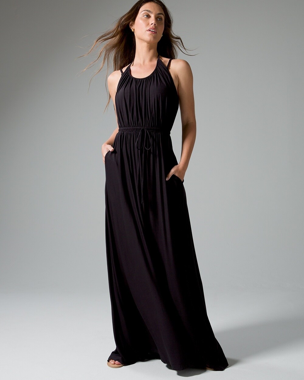 Soft Jersey Maxi Bra Dress - WA