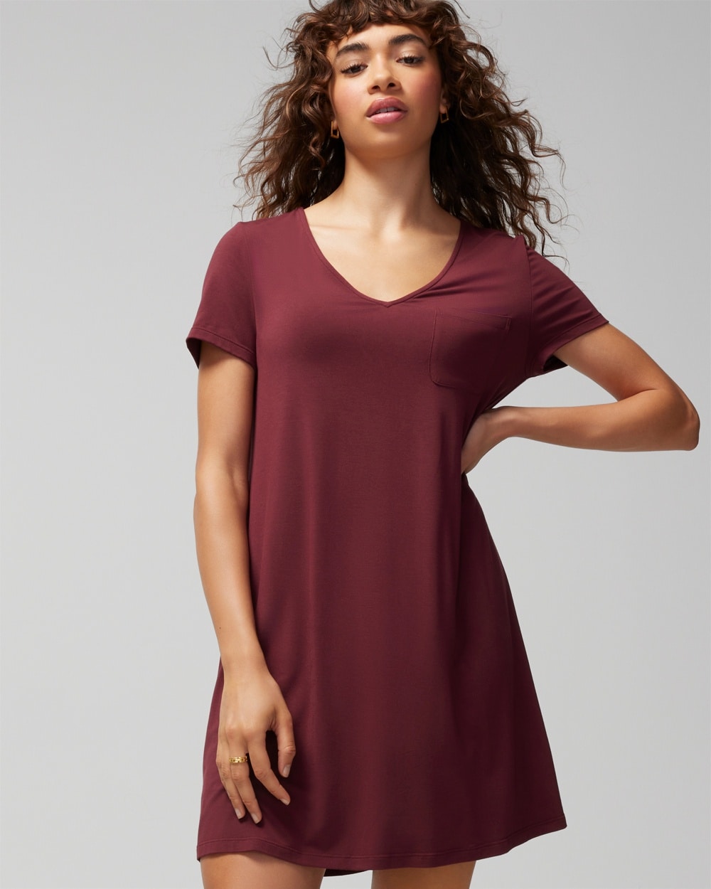 Cool Nights Short Sleeve Sleepshirt