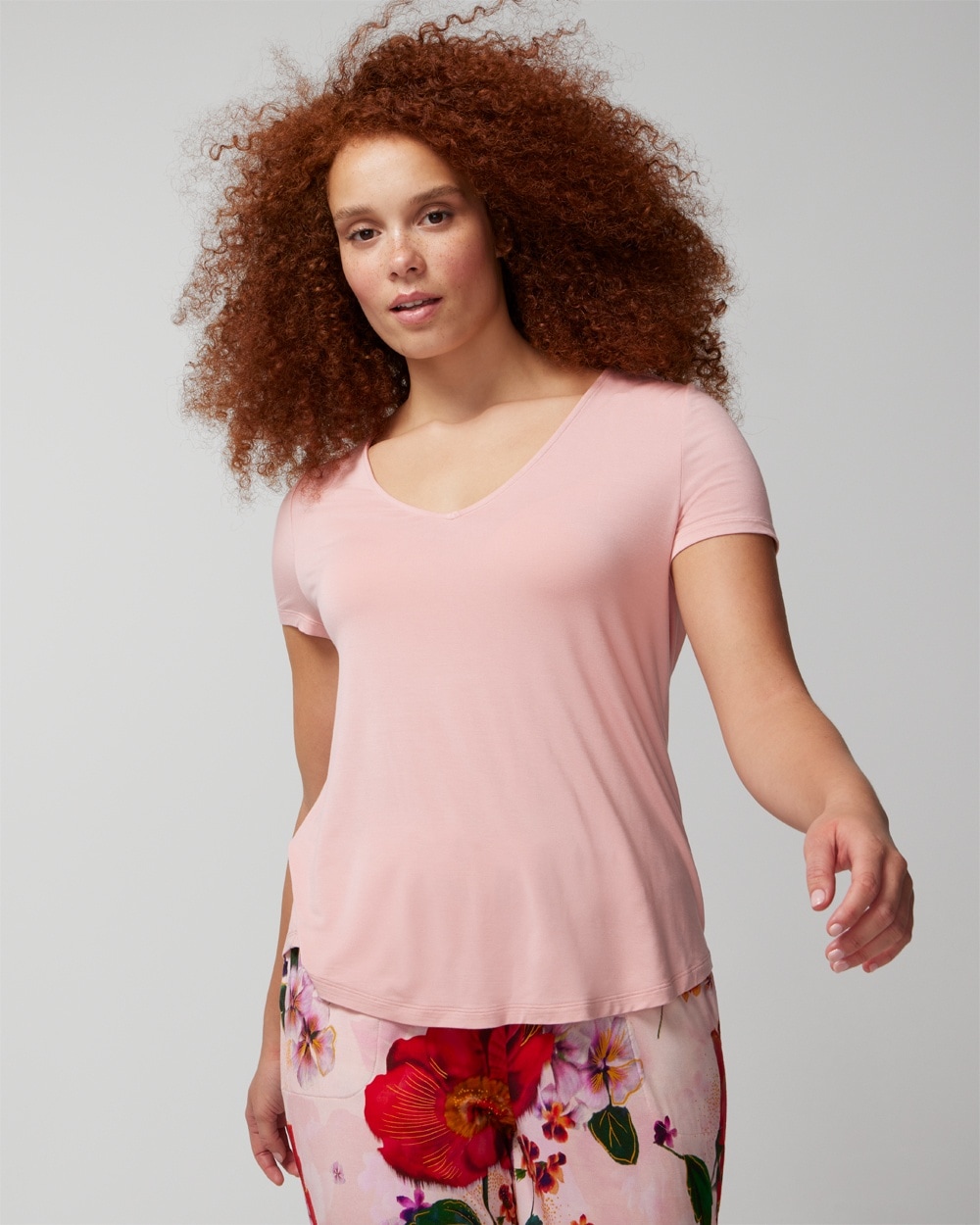 Cool Nights Short Sleeve Pajama Tee - Soma