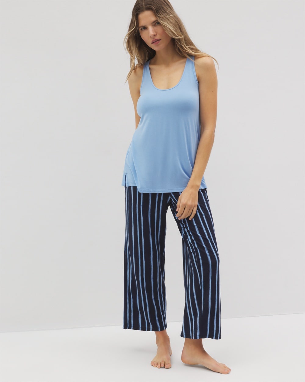 Cool Nights Tank + Crop Pants Pajama Set