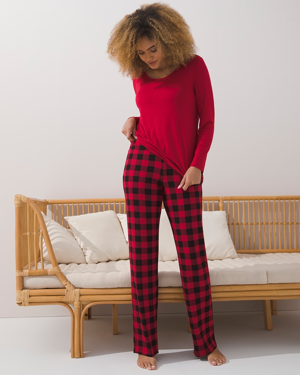 Cool Nights Long Sleeve Pajama Set Regular - Soma