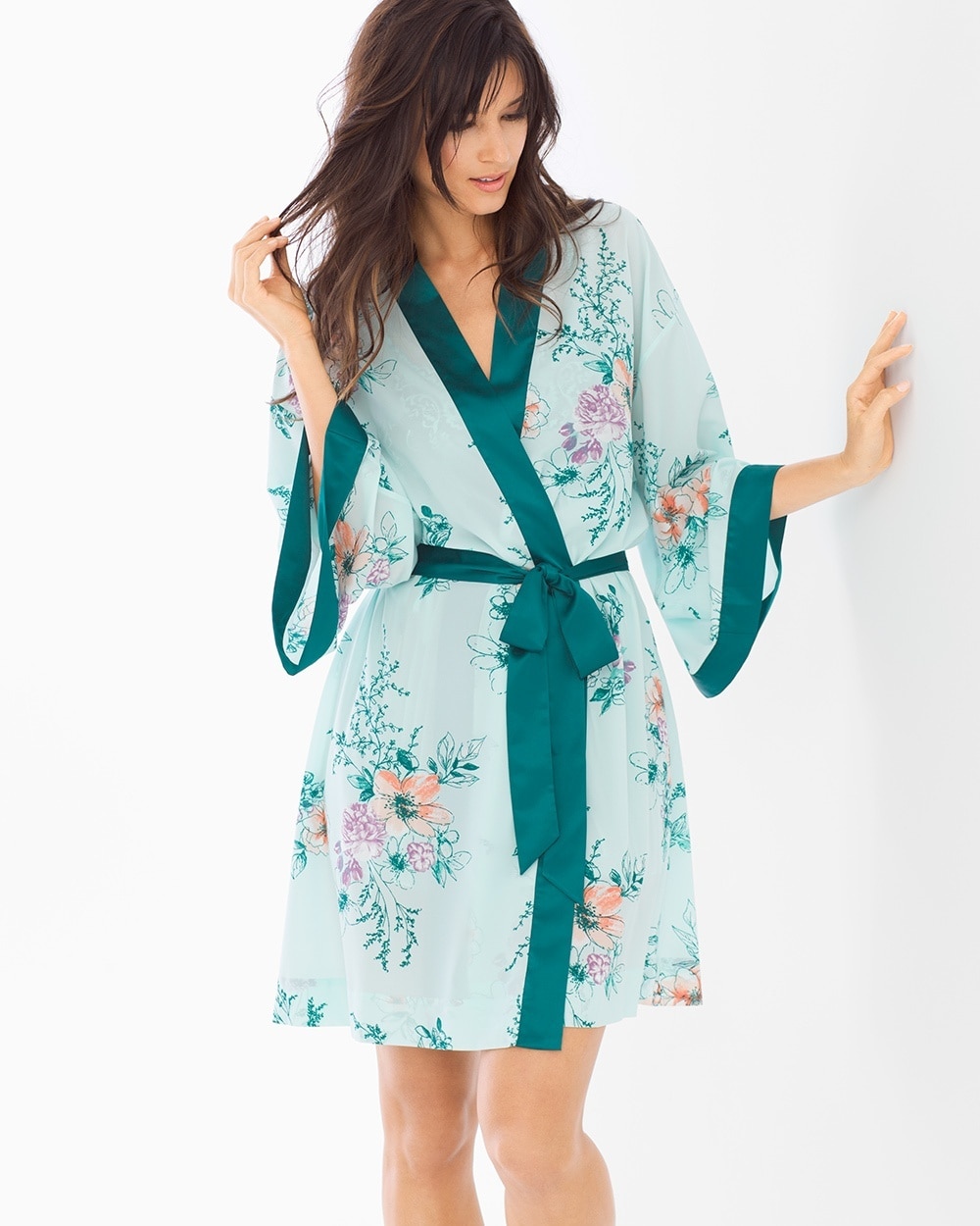 Chiffon Short Robe