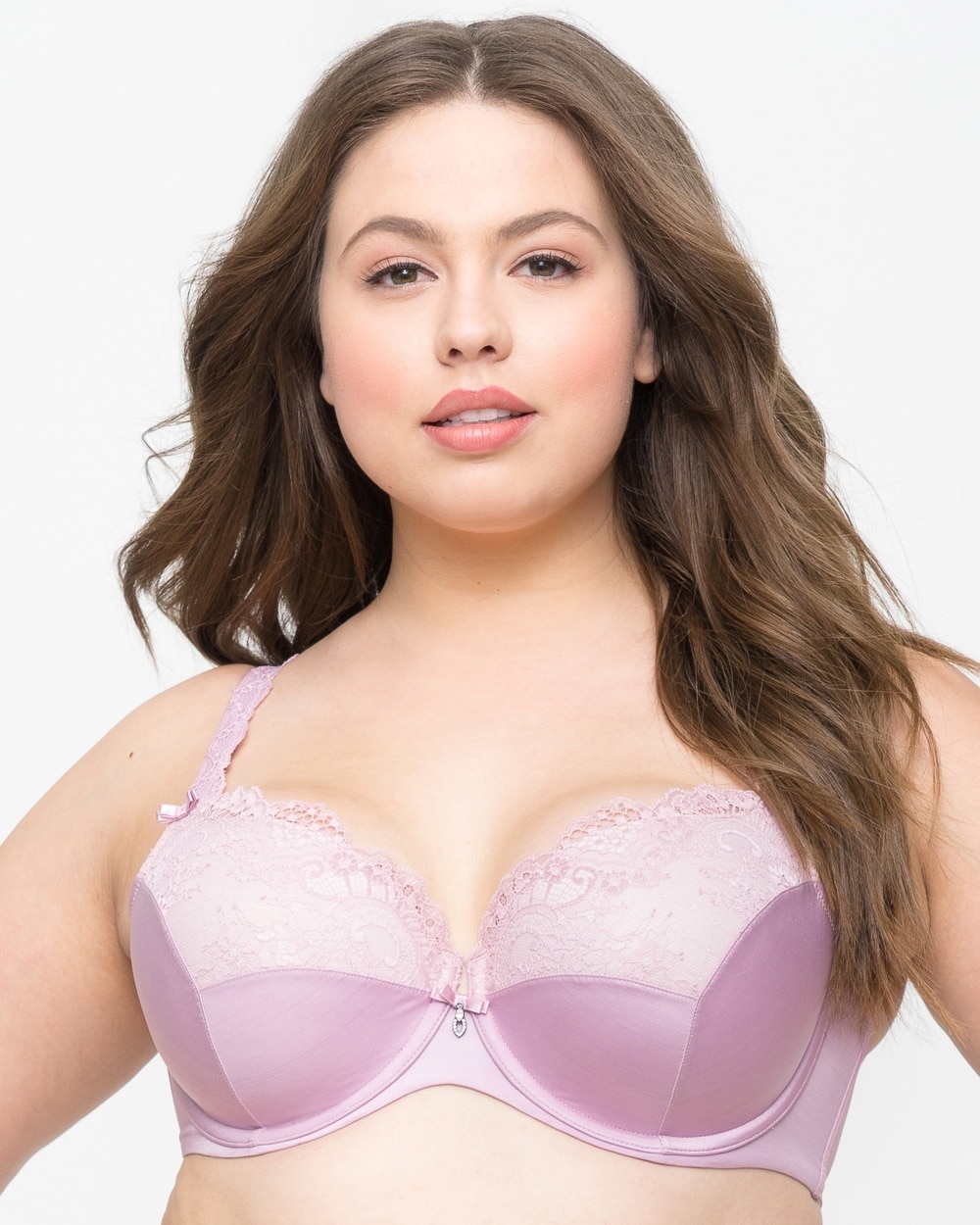 Curvy Couture Tulip Lace Push-Up
