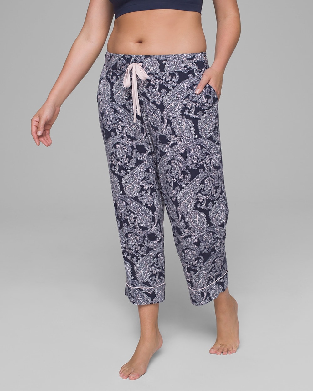 Cool Nights Crop Pajama Pants