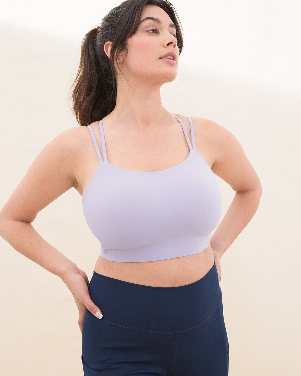 Longline Yoga Bra