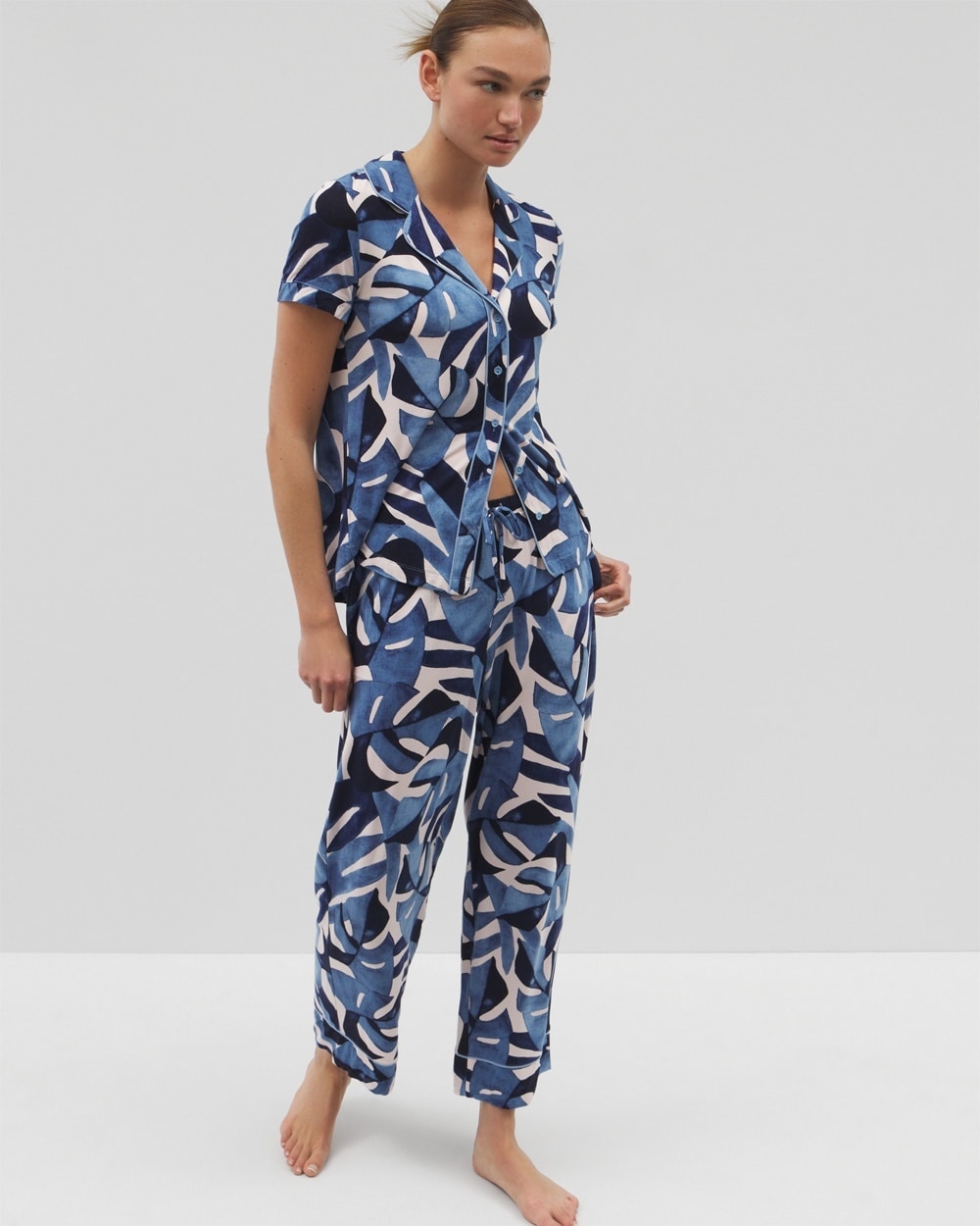 Cool Nights Printed Pajama Pants - WA