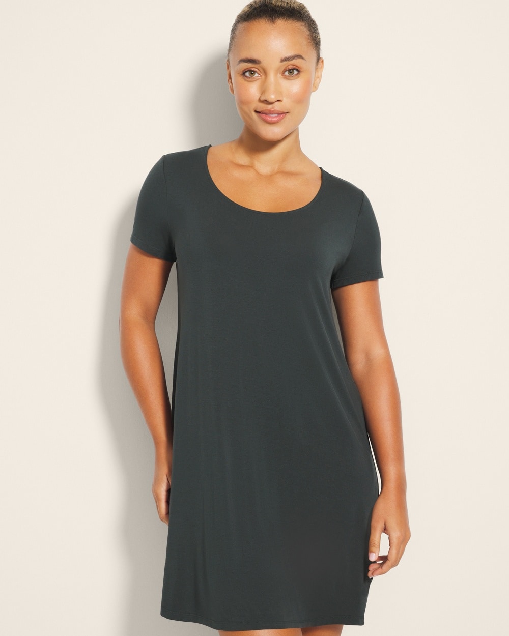 Cool Nights Scoop-Neck Short-Sleeve Sleepshirt