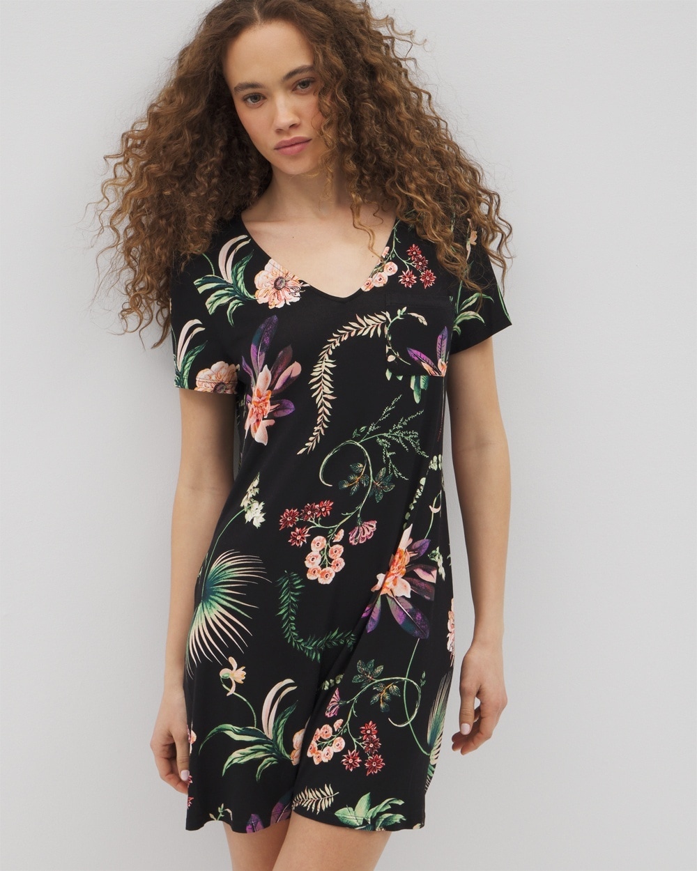 Cool Nights Short Sleeve Sleepshirt - WA