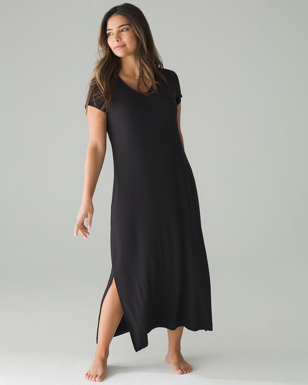 Cool Nights Long Sleepshirt - WA