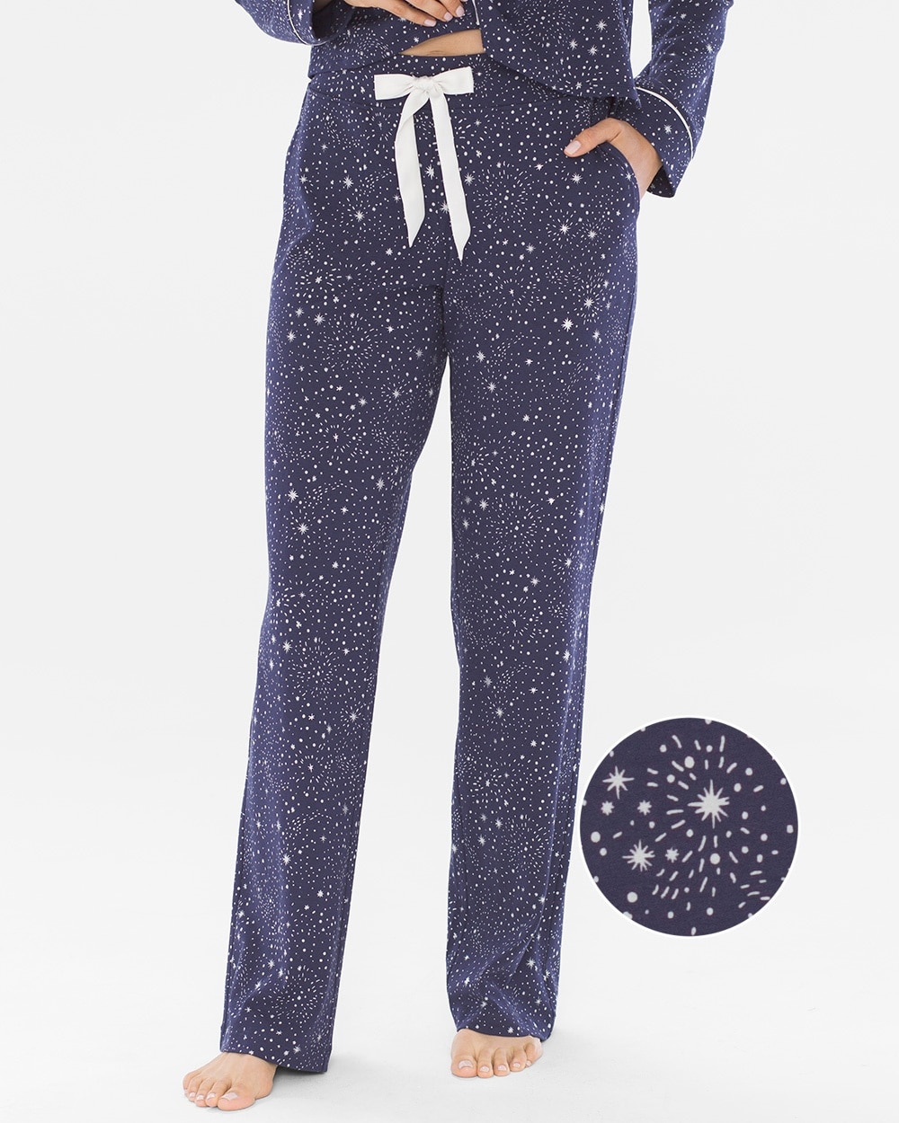 Embraceable Pajama Pants Stargazer Navy RG - Soma