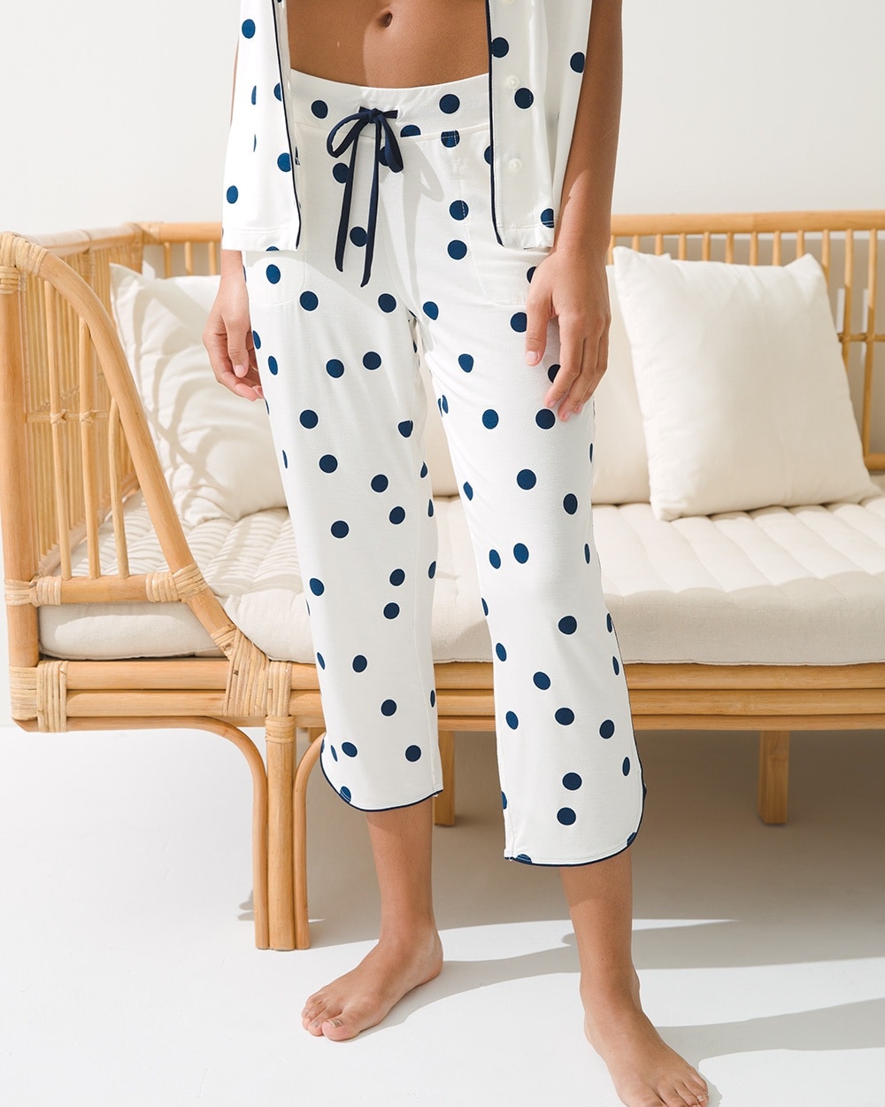 Cool Nights Crop Pajama Pants