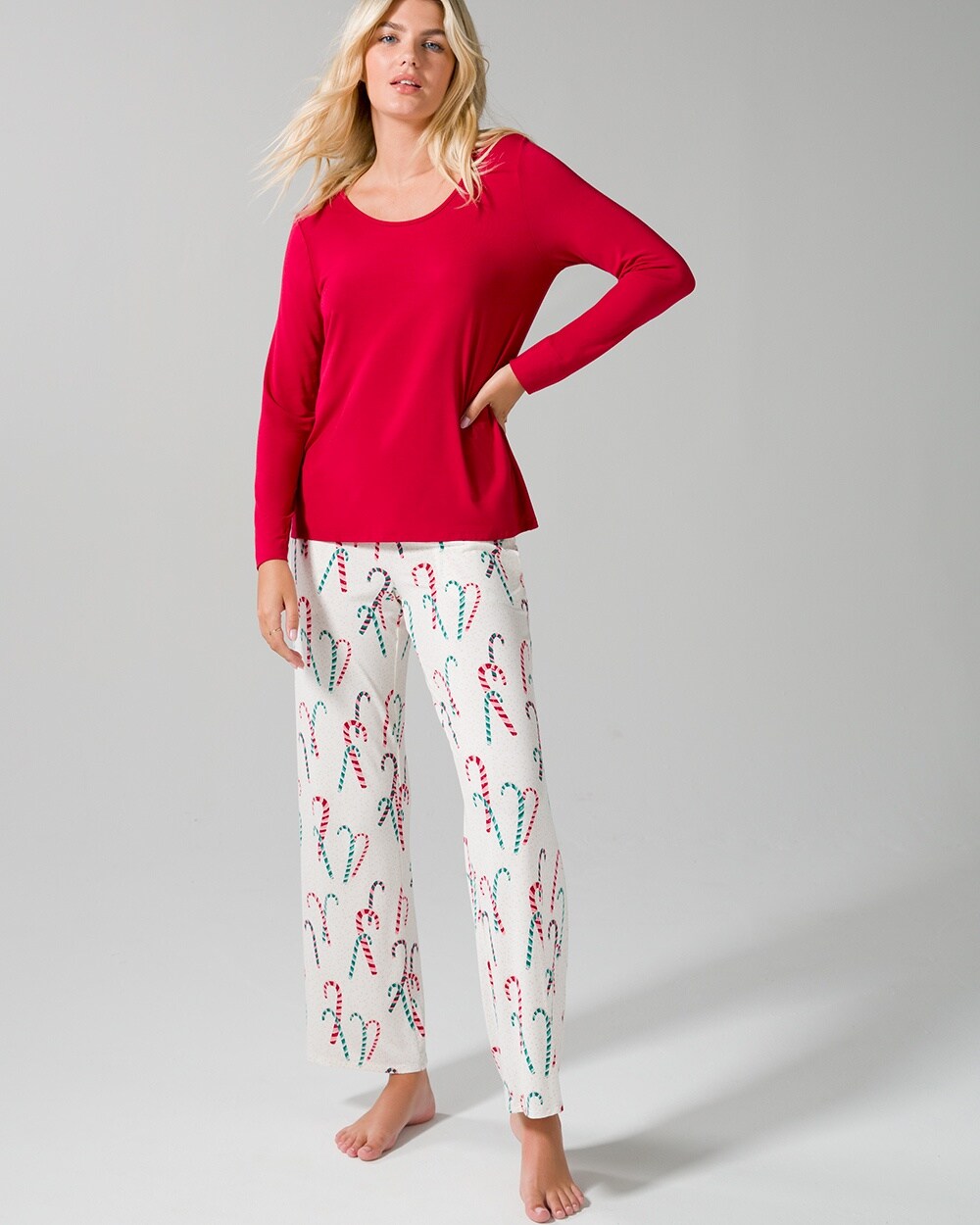 Cool Nights Long Sleeve Pajama Set - Soma