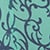 Show Gilded Scroll Mini Teal for Product