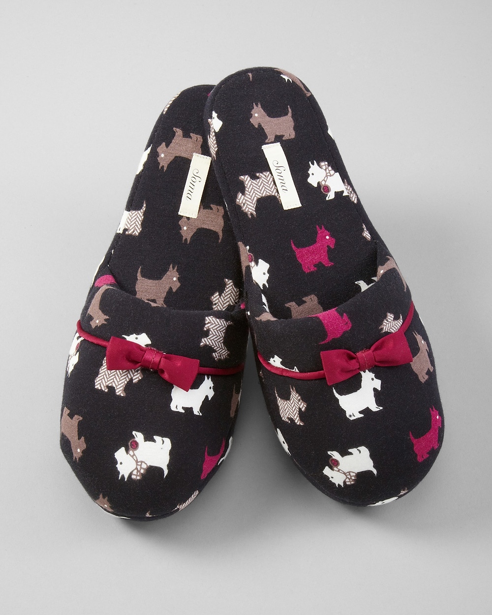 scottie dog slippers