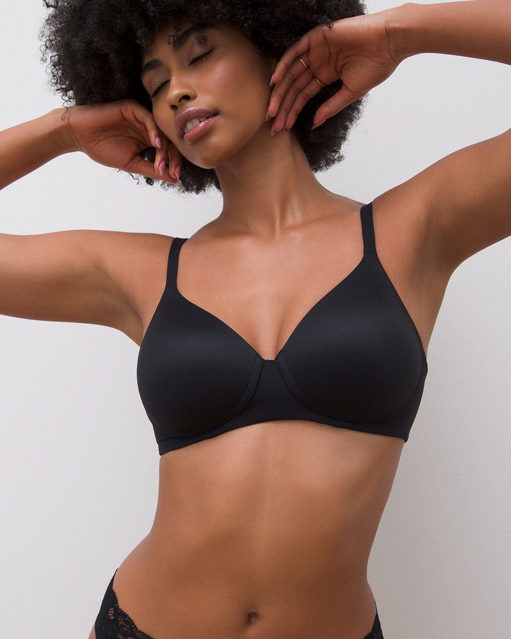 Soma Wireless Unlined Bra Black  Womens Bralettes & Wireless « Leuanveto